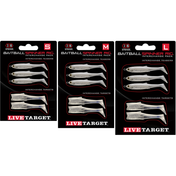 Spinner Rig LIVE TARGET Baitball - Atracție Maximă, Rezervă Medium - 2