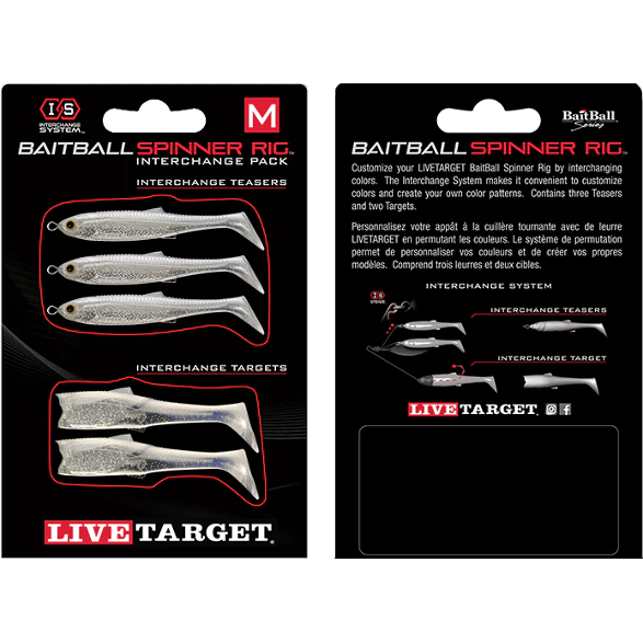 Spinnerbait Baitball Live Target - Rezervă, Atracție Maximă Pești - 1