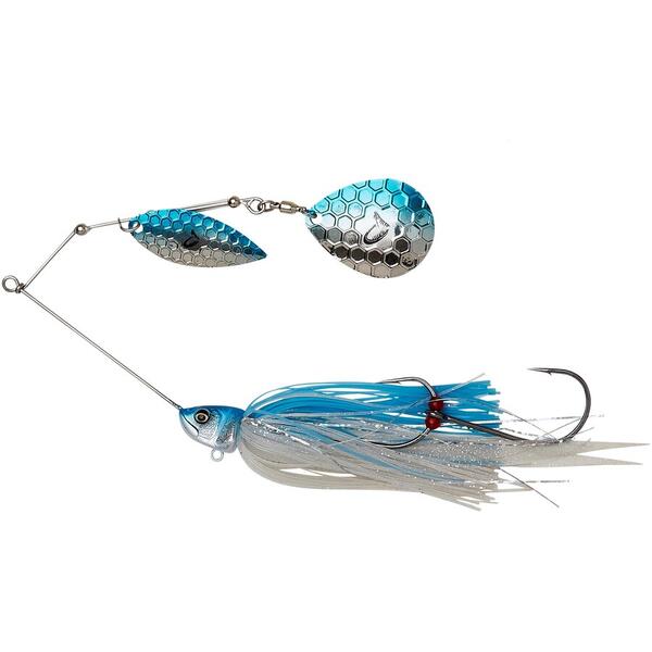 Spinnerbait Da Bush Savage Gear - 16cm, 32g, Sinking, Blue Silver