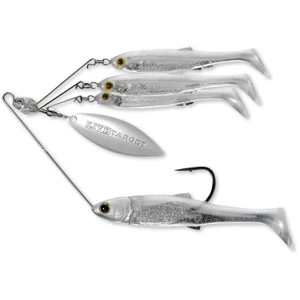 Spinnerbait Minnow Rig Live Target - Atracție Realistă, 14g