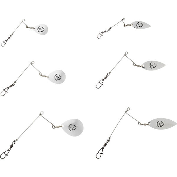 Spinnerbait Savage Gear Easyon Silver L - Eficiență Maximă la Răpitori - 1