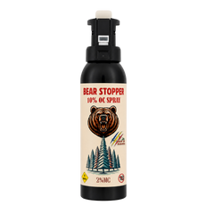 Spray anti-urs cu piper 150 ml Bear Stopper, 10% OC, 8m, pentru aparare impotriva ursilor, cainilor si a altor animale, pulverizare dispersie