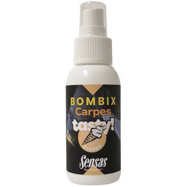 Spray Atractant Bombix Carp Tasty Scopex SENSAS - Aroma Intensă Crapi