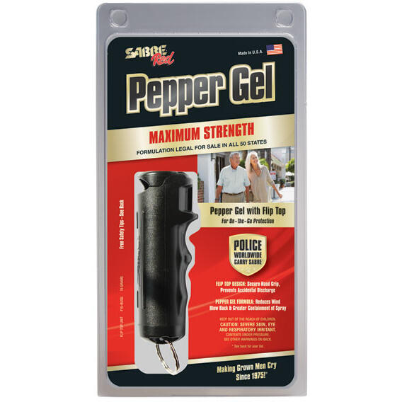 Spray Autoapărare SABRE Breloc Pepper Gel 15G - Siguranță Compactă - 4