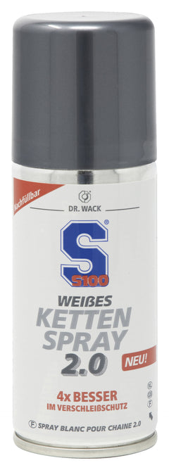 Spray Lanț Alb 2.0 S100 - Protecție Superioară, Anti-Stropire