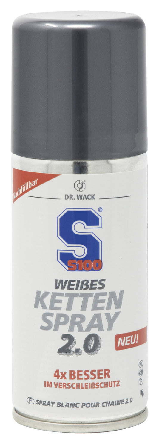 Spray Lanț Alb 2.0 S100 - Protecție Superioară, Anti-Stropire