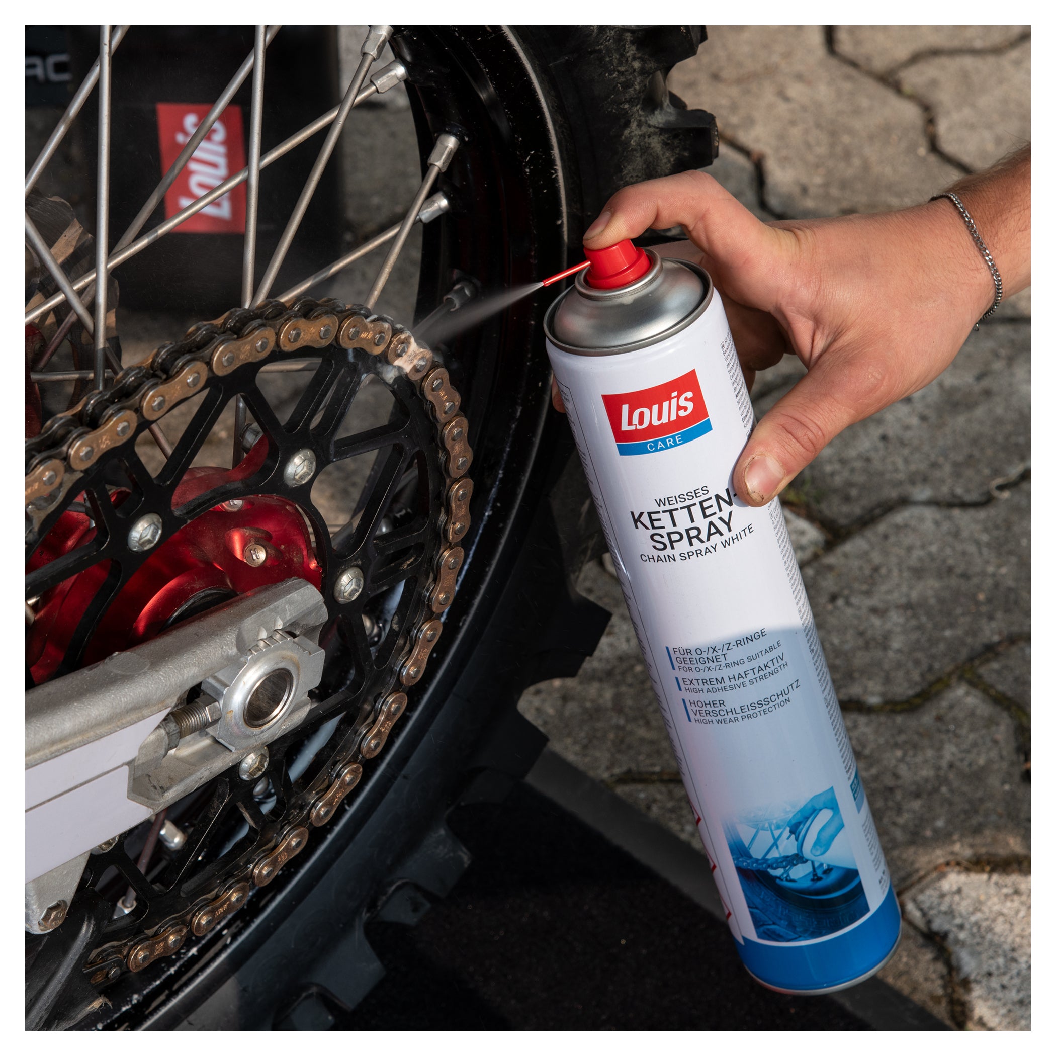 Spray Lanț Alb Louis Care - Vizibilitate & Protecție