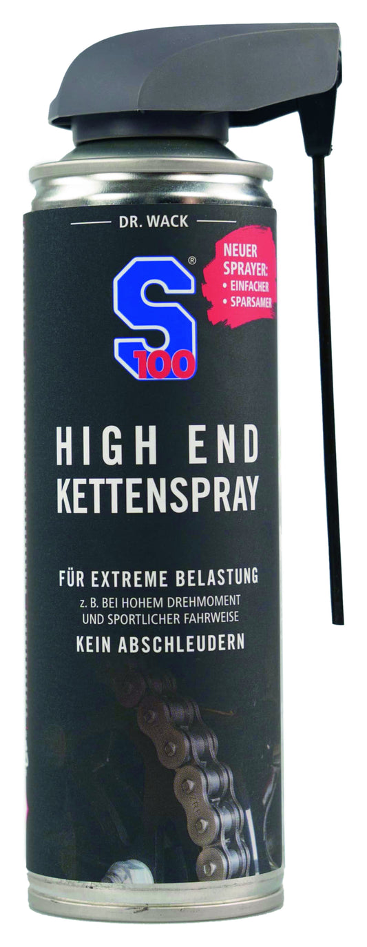 Spray Lanț Moto High End S100 - Protecție Extremă, Fără Împroșcare