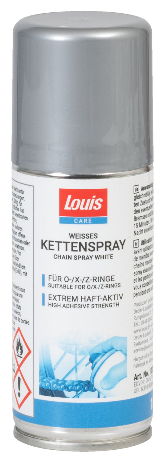 Spray Lanț Moto Louis Care Alb - Sintetic, Protecție Uzură