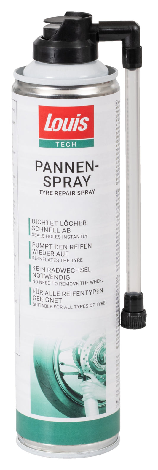 Spray Pană Anvelope Louis Tech 400ml - Soluție Rapidă Moto