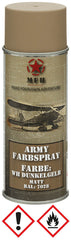 Spray Vopsea Army Galben închis MFH - Mat, 400 ml