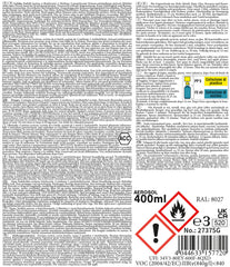 Spray Vopsea Army Maro Mat MFH - RAL8027, Rezistent 80°C