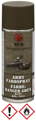 Spray Vopsea Army Ranger Verde OD MFH - Uscare Rapidă 20min, 400ml