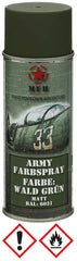 Spray Vopsea Army Verde Pădure MFH - Mat, RAL6031