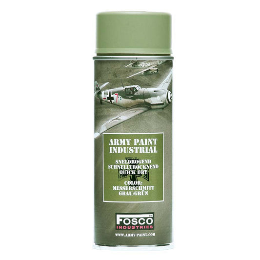 Spray Vopsea Militar Legerverf Messerschmitt Grau/Grün Fosco - Camuflaj Tactic Profesional