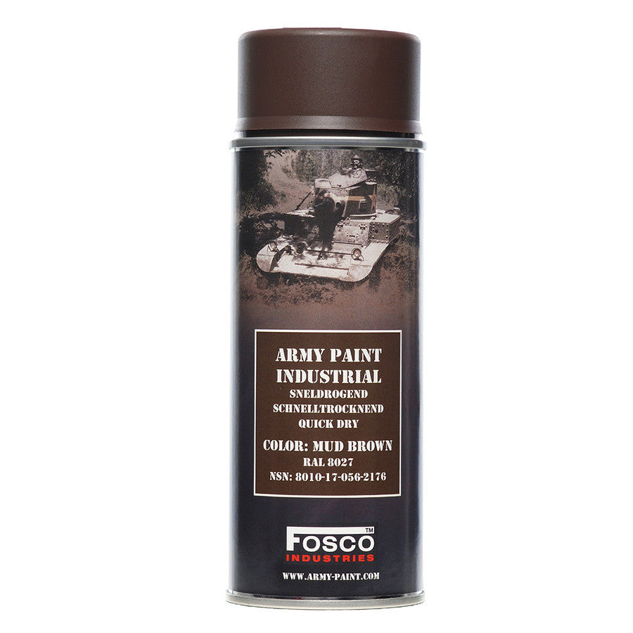Spray Vopsea Militară Maro Fosco Industries - Camuflaj Imbatabil