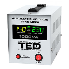 Stabilizator Retea 1000VA AVR LCD TED Electric - Protectie Completa - 1