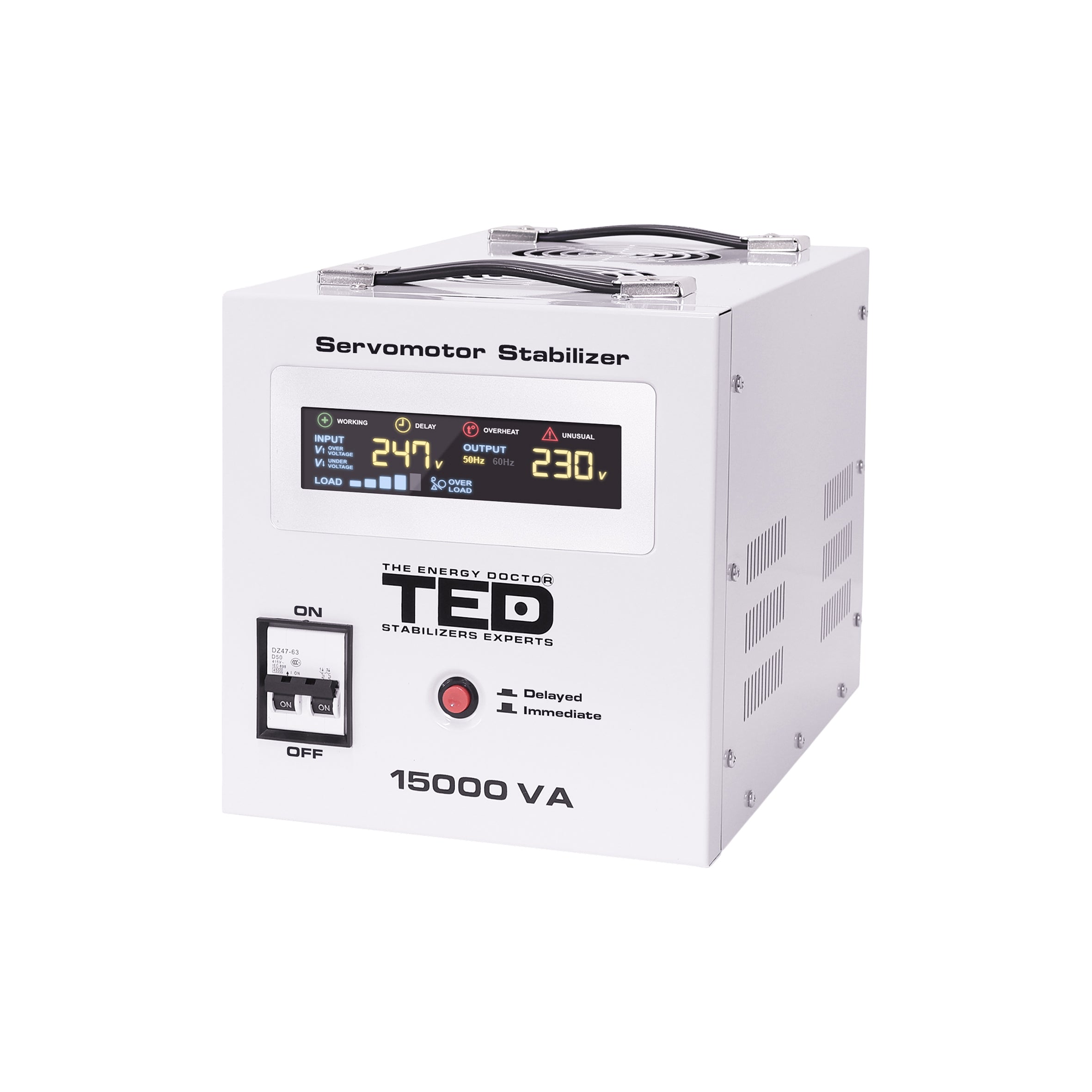 Stabilizator Retea 1000VA AVR LCD TED Electric - Protectie Completa - 5