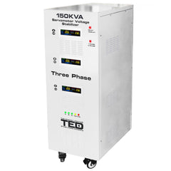 Stabilizator Retea 150kVA SVC Servomotor Trifazat TED Electric - Protectie Avansata - 2