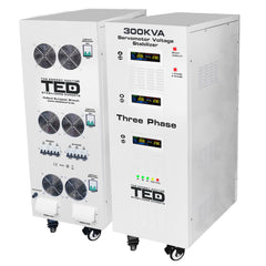 Stabilizator Rețea 300KVA SVC TED Electric - Trifazat cu Servomotor - 3
