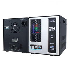 Stabilizator Retea 30kVA Monofazat TED Electric - Servomotor, Protectie Avansata - 10