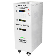 Stabilizator Retea 45kVA SVC Servomotor Trifazat TED Electric - Protectie Avansata - 2
