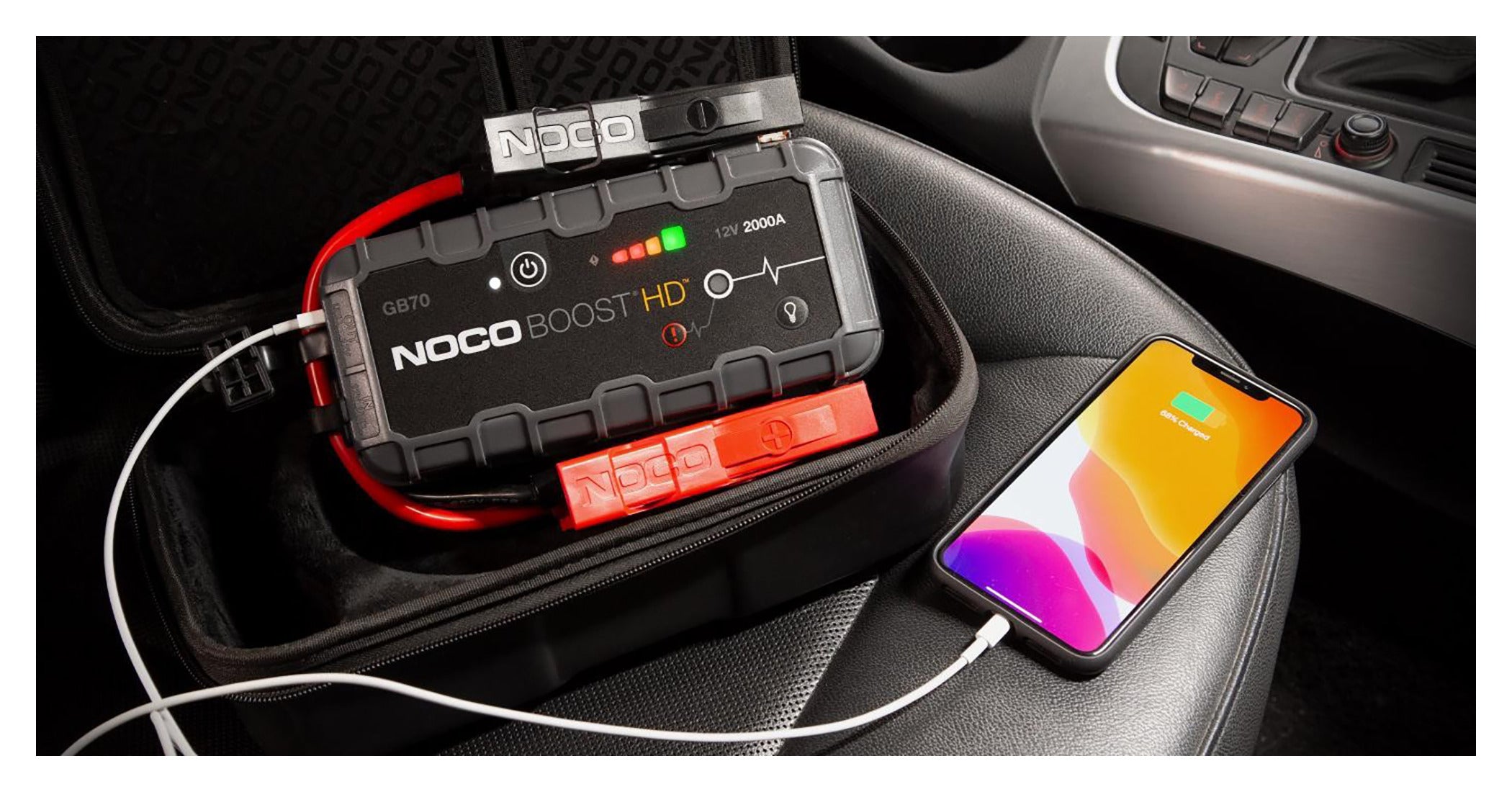 Starthilfe NOCO GB70 Boost HD 2000A - Pornire Rapidă Moto & Auto