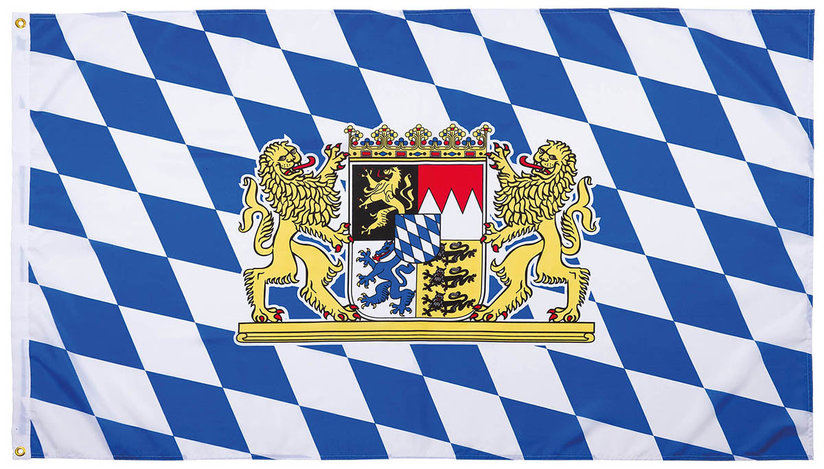 Steag Bayern cu Lei MFH - Poliester, 90x150 cm