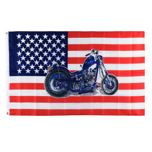 Steag USA-motor Clasic - Simbolul Forței Inconfundabile