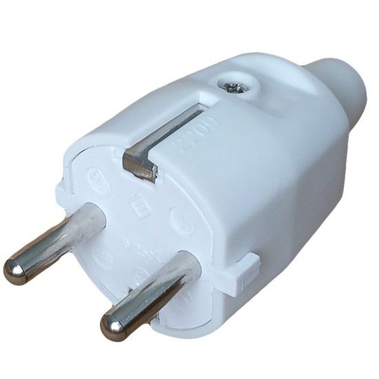 Stecher Schuko Odo IP20 SPN3110 Alb Cauciucat - Rezistent, Sigur - 2