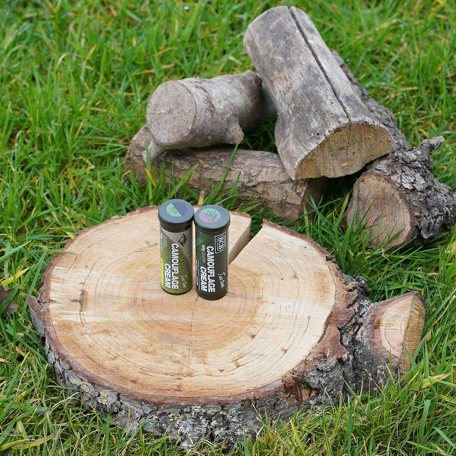 Stick Camuflaj BCB camo stick 60 gr. Negru/Verde - Invizibilitate Tactică Superiorară