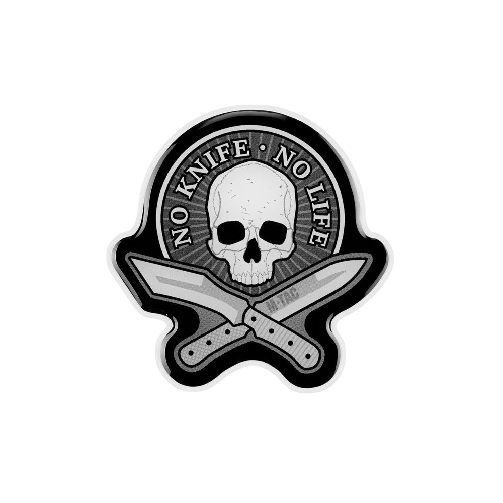 Sticker 3D No Knife – No Life M-Tac - Multicolor, rezistent la apă