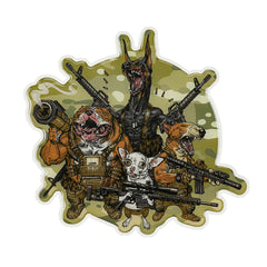 Sticker 3D REX Team M-Tac - Echipa de Asalt Color
