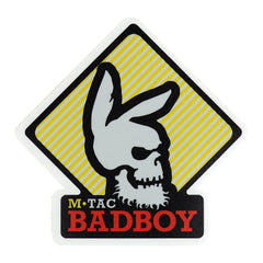 Sticker Decorativ Bad Boy M-Tac - Craniu cu Urechi de Iepure Negru