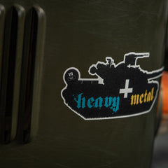 Sticker M-Tac Heavy Metal Black - Suport pentru Eroii Ucrainei