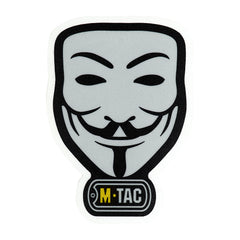 Sticker Reflectorizant Anonymous M-Tac - Negru
