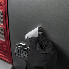 Sticker Reflectorizant M-Tac No Knife-No Life - Negru