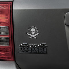 Sticker Reflectorizant M-Tac No Knife-No Life - Negru