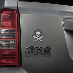 Sticker Reflectorizant M-Tac No Knife-No Life - Negru