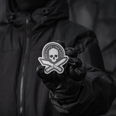 Sticker Reflectorizant M-Tac No Knife-No Life - Negru