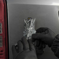 Sticker Reflectorizant Odin M-Tac - Negru, Rezistent la Apă