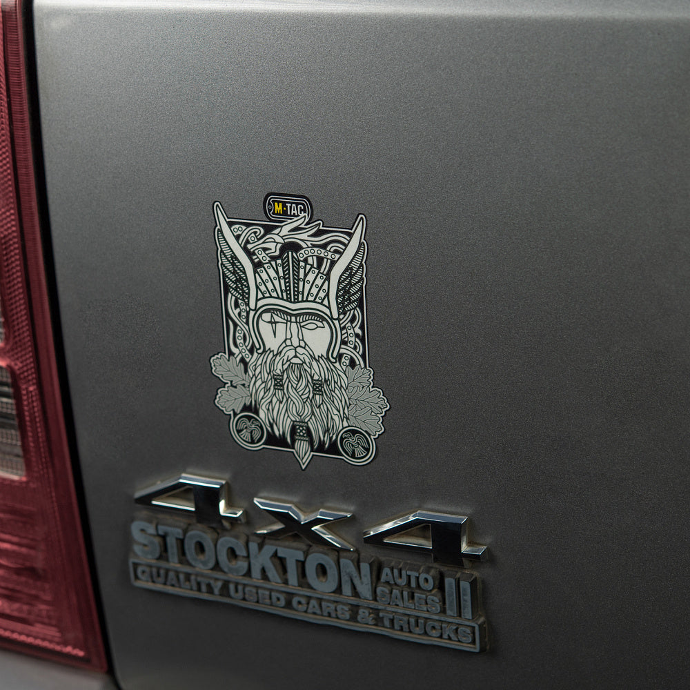 Sticker Reflectorizant Odin M-Tac - Negru, Rezistent la Apă