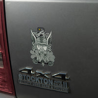 Sticker Reflectorizant Odin M-Tac - Negru, Rezistent la Apă
