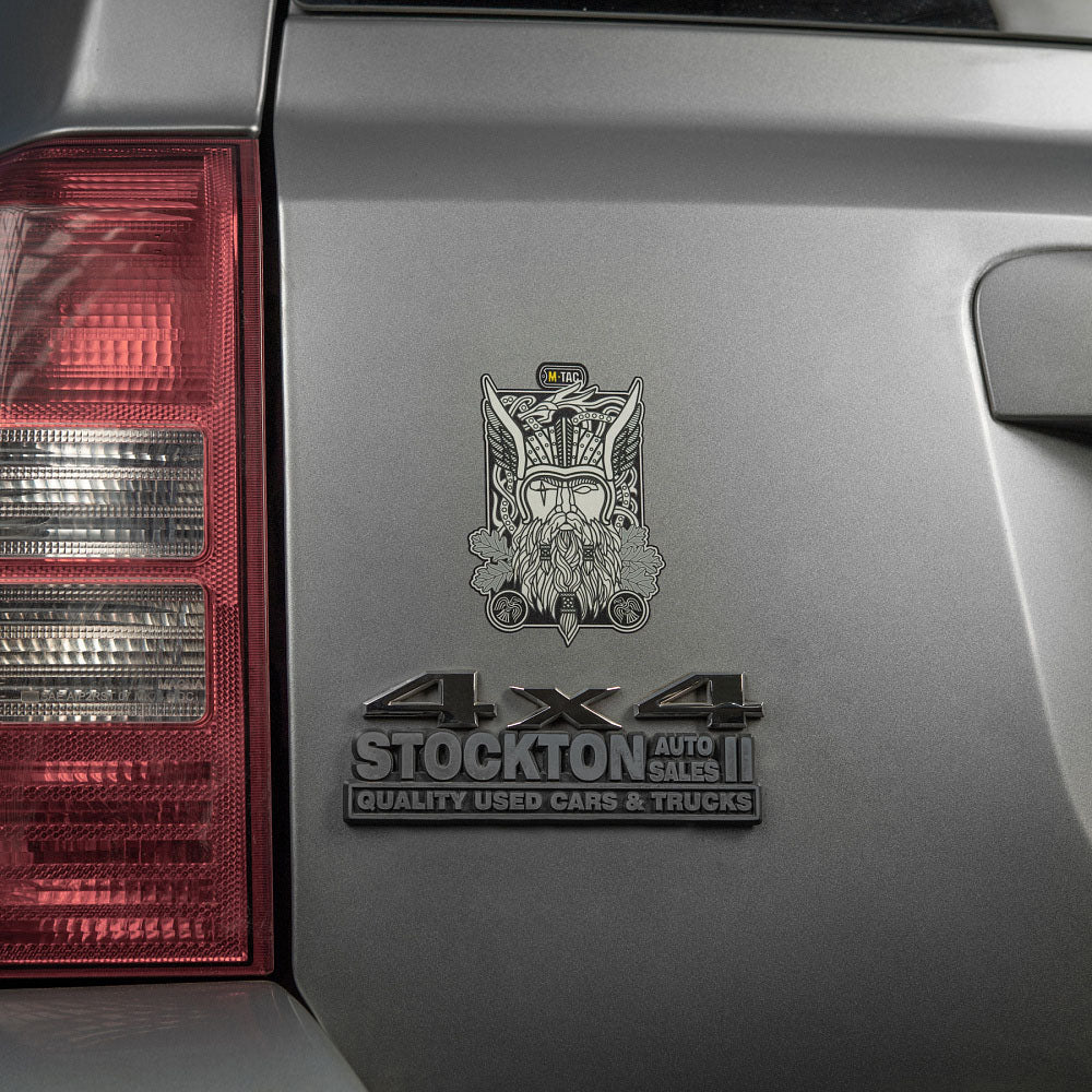Sticker Reflectorizant Odin M-Tac - Negru, Rezistent la Apă