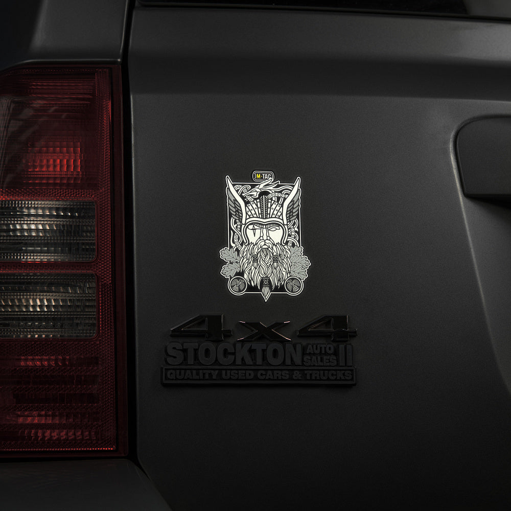 Sticker Reflectorizant Odin M-Tac - Negru, Rezistent la Apă