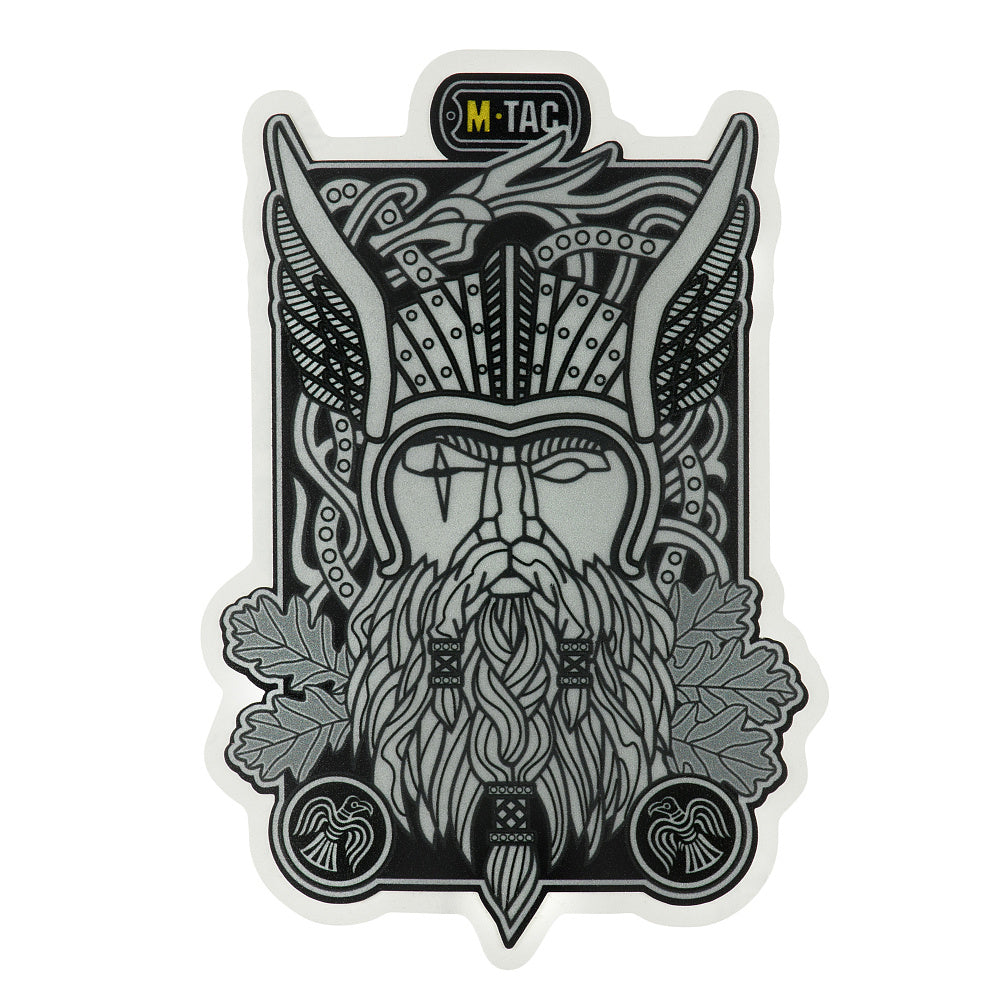 Sticker Reflectorizant Odin M-Tac - Negru, Rezistent la Apă