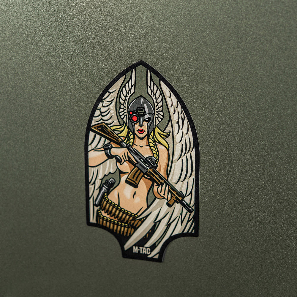 Sticker Valkyrie M-Tac - Negru, Pentru Echipament Tactic