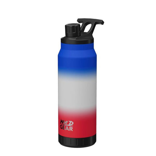 Sticlă Izolată MAG FLASK 34 OZ Roșu/Albastru/Alb Herbertz - Inox, Magnet Fixare