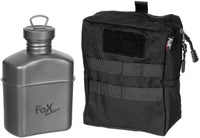 Sticlă de Apă Titan 1L cu Husă FoxOutdoor - Ultraușoară, Prindere Molle