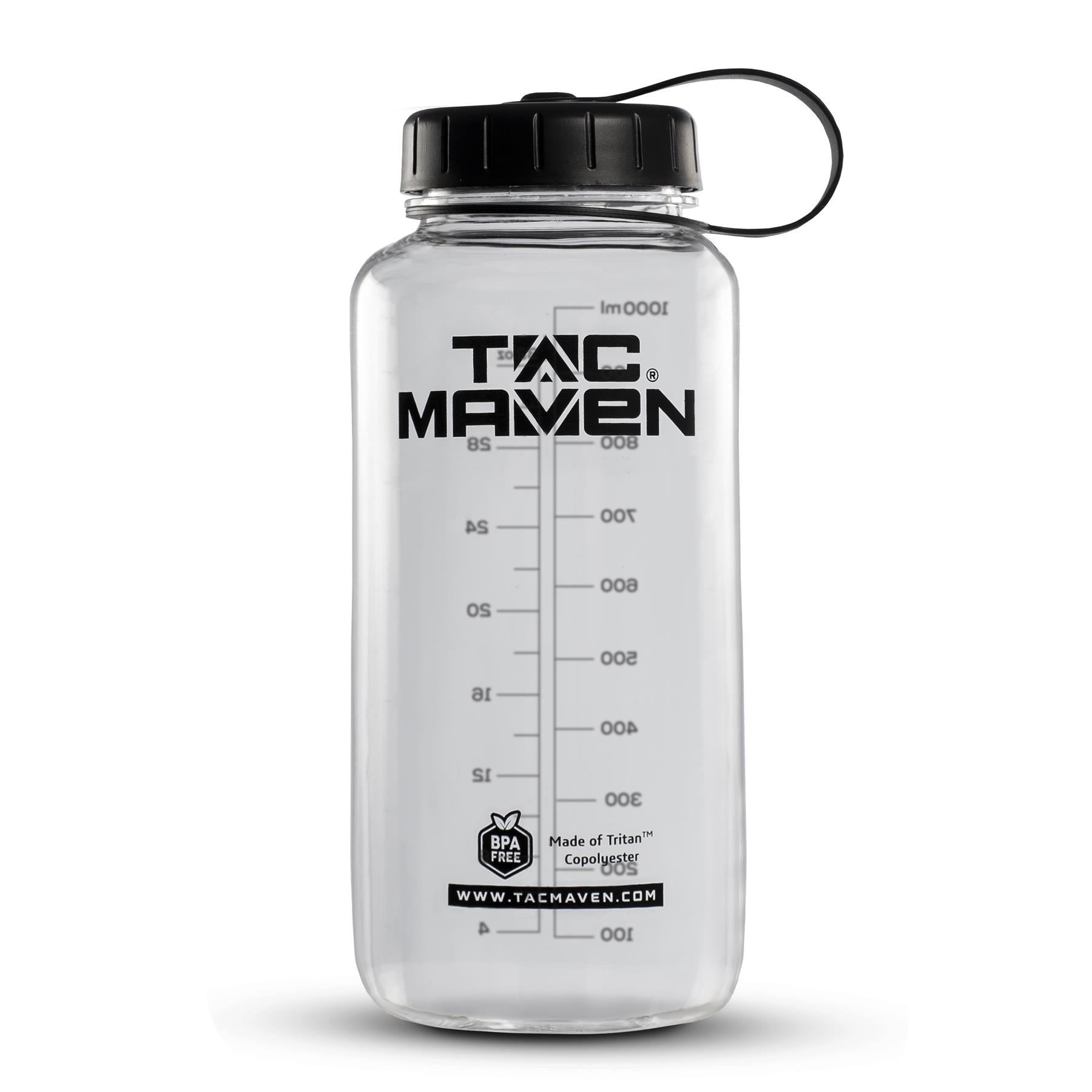 Sticla Norman Tritan® Bottle 1LT - Transparent D19018 Transparent Pentagon Tactical - Hidratare Esențială și Durabilitate Superioară